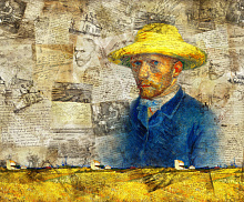 Фотообои в стиле искусство Factura PAINTER VAN GOGH 1